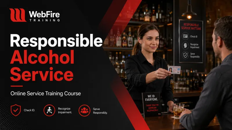 Responsible Alcohol Service hotel safety training course