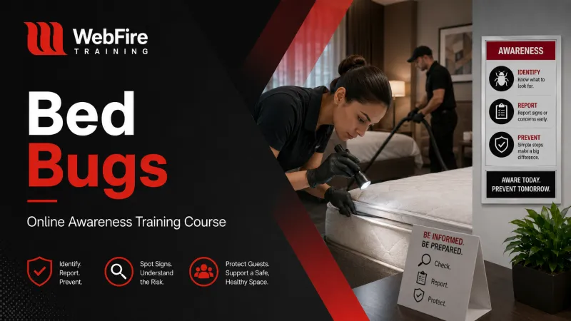 Bed Bugs hotel safety training course