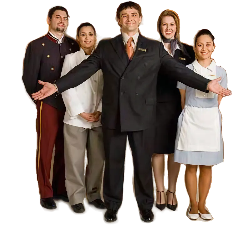 Hotel manager using WebFire hospitality LMS